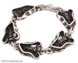 bransoleta DEATH SKULL