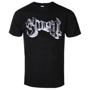 koszulka GHOST - METAL LOGO AND PURPLE GRUCIFIX