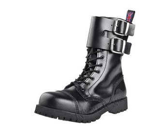 glany NEVERMIND - CZARNE (10 dziurek + opinacze) polerowane