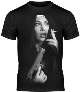 koszulka AMENOMEN - NUN AND GUN (OMEN159KM)