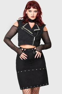 spódnica KILLSTAR - PUNKTURED