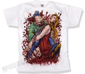 koszulka dla dzieci BLACK ICON - LUNGE biała (JICON074WHITE)