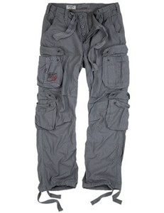 spodnie bojówki AIRBORNE VINTAGE TROUSERS GREY