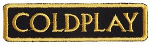 naszywka COLDPLAY - LOGO YELLOW