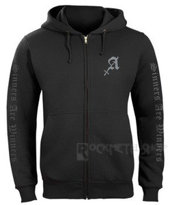 bluza AMENOMEN - WHITE WOLF rozpinana, z kapturem (OMEN048CR)