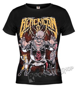 bluzka damska BLACK ICON - SHREK (DICON138 BLACK)