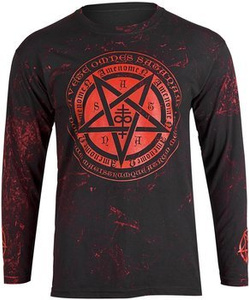 longsleeve AMENOMEN - PENTAGRAMUS (OMEN046LO ALLPRINT RED)