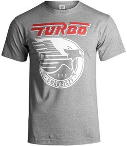 koszulka TURBO - SMAK CISZY grey