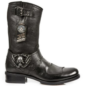 buty NEW ROCK BUFALO NEGRO, ITALI NEGRO, GUM 710 NEGRO M2 NEGRO [M-GY07-S10]