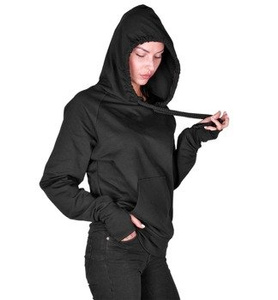 bluza AMENOMEN - BLACK KANGAROO PENTAGRAM, z kapturem