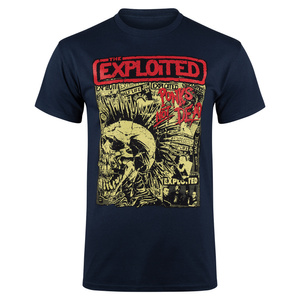 koszulka THE EXPLOITED - PUNKS NOT DEAD (NAVY)