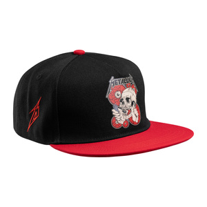 czapka METALLICA - THE SHORTEST STRAW RED EYES BLACK/RED