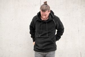 bluza DESIRE - KANGUR POLAR, z kapturem UNISEX