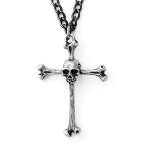wisior + łańcuch SKULL CROSS