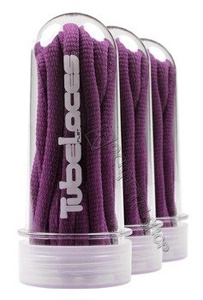 sznurowadła TUBELACES - PURPLE (130 cm)