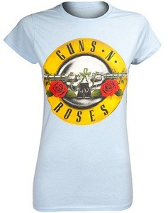 bluzka damska GUNS N' ROSES - CLASSIC BULLET LOGO