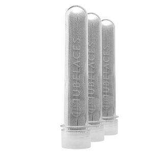 sznurowadła TUBELACES - FLEX LACE LIGHT GREY (130 cm)