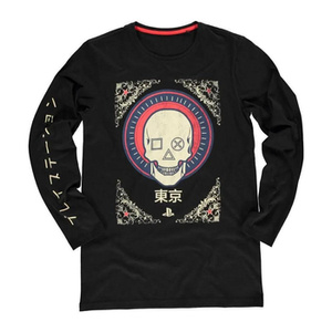 longsleeve PLAYSTATION - GAMING SKULL