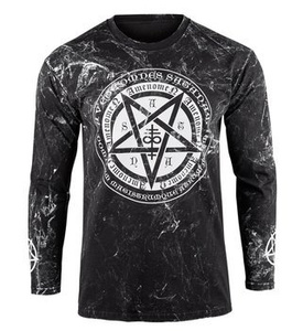 longsleeve AMENOMEN - PENTAGRAMUS (OMEN046LO ALLPRINT WHITE)
