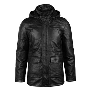 kurtka skórzana MMBELOUS DARK ANTHRACITE