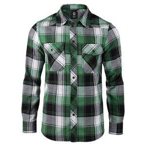 koszula CHECKSHIRT - GREEN/BLACK/WHITE