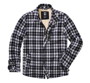 kurtka/koszula CLASSIC SHERPA JACKET white/black