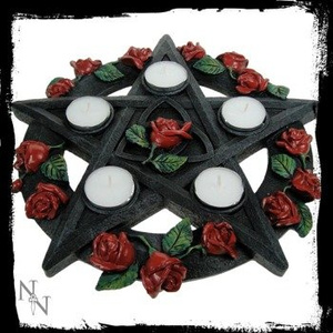świecznik PENTAGRAM ROSE
