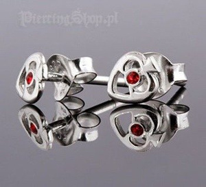 kolczyki do uszu PIK CZER