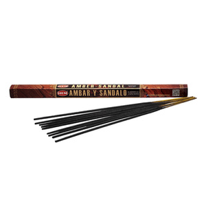 kadzidełka AMBER SANDAŁ, długie 8 szt