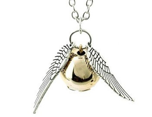 wisior HARRY POTTER - ZŁOTY ZNICZ