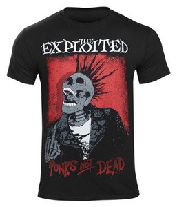 koszulka THE EXPLOITED - SPLATTER / PUNKS NOT DEAD