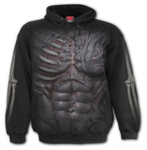 bluza RIPPED, z kapturem