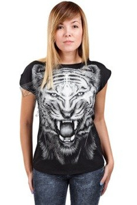 bluzka damska INTO THE WILD - TIGER