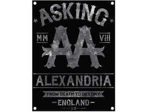 flaga ASKING ALEXANDRIA - BLACK LABEL