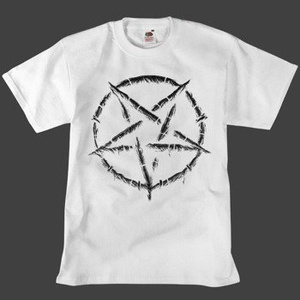 koszulka PENTAGRAM biała