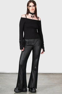 spodnie dzwony KILLSTAR - MALEFICENT'S MIRAGE