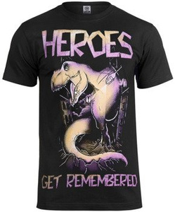 koszulka HEROES GET REMEMBERED - DINO