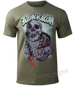 koszulka BLACK ICON - EAT mint (MICON086MNT)