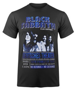koszulka BLACK SABBATH - DEUTSCHES '73 ekologiczna