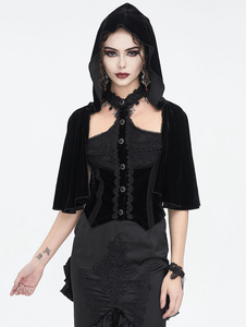 bluzka damska DEVIL FASHION - BLACK GOTHIC VINTAGE