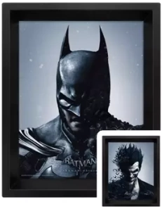 obraz w ramie 3D BATMAN - ARKHAM