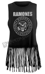 bluzka damska RAMONES - VINTAGE PRESIDENTIAL SEAL, na ramiączkach