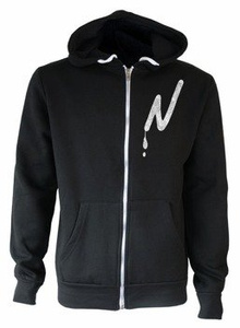 bluza DARKSIDE - NEVER, rozpinana z kapturem