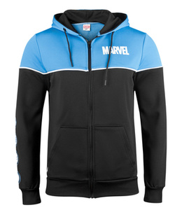 bluza MARVEL - ICON - techniczna, rozpinana z kapturem