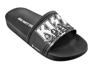 klapki KISS - BAND (BLACK/WHITE)