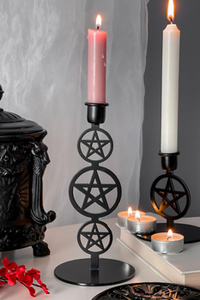 świecznik KILLSTAR - PENTAGRAM (średni)