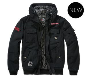 kurtka IRON MAIDEN BRONX JACKET black