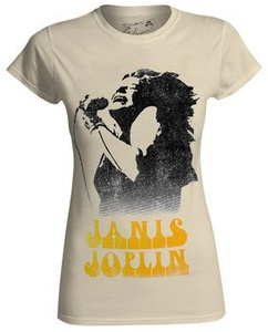 bluzka damska JANIS JOPLIN - WORKING THE MIC