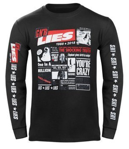 longsleeve GUNS N' ROSES - LIES