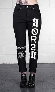spodnie damskie DISTURBIA - BORED JEANS